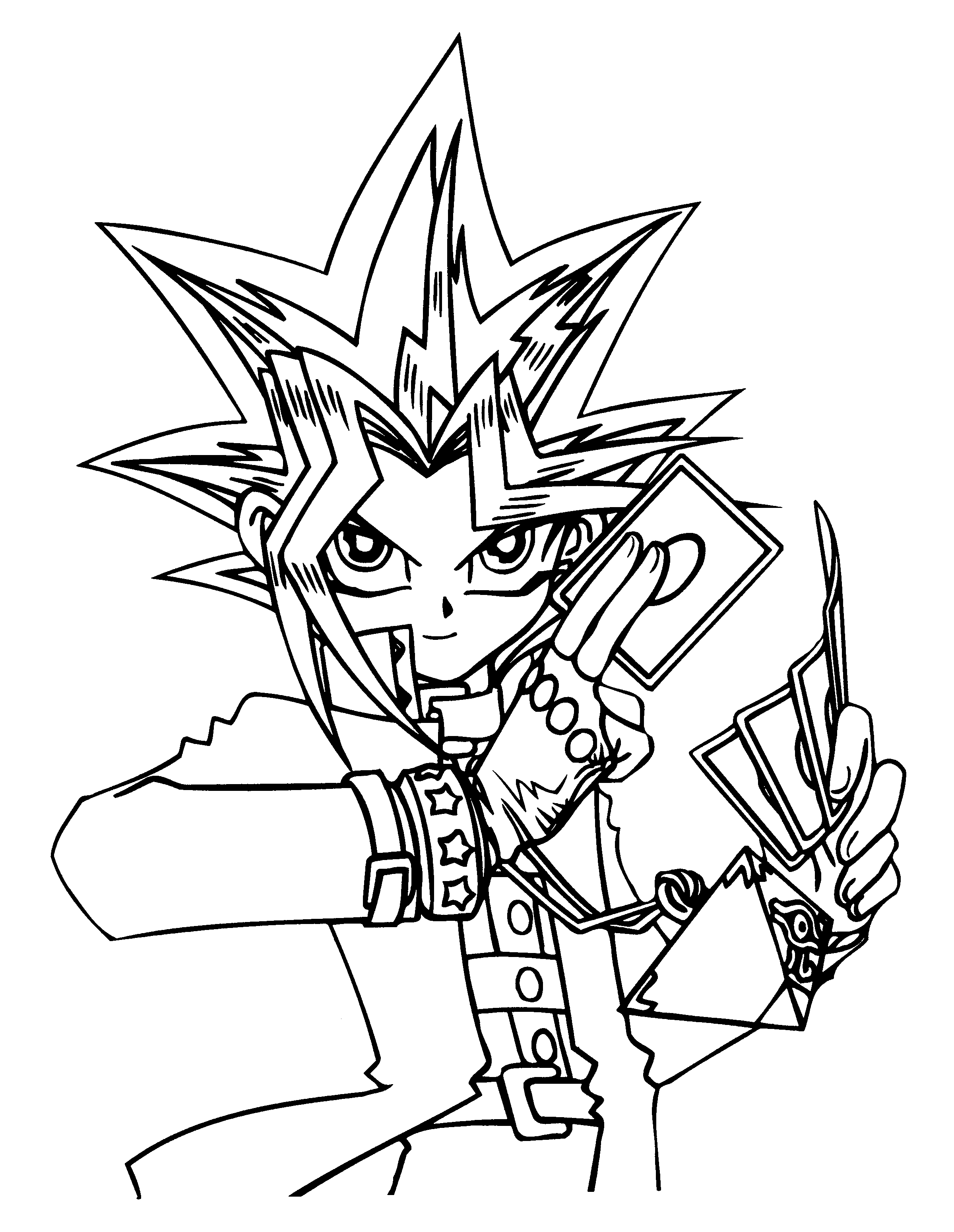 Yu Gi Oh Coloriages 