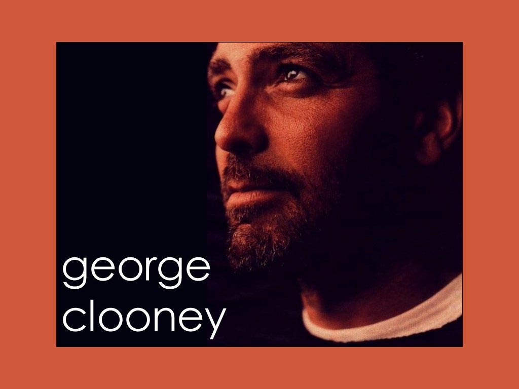 George clooney fonds ecran