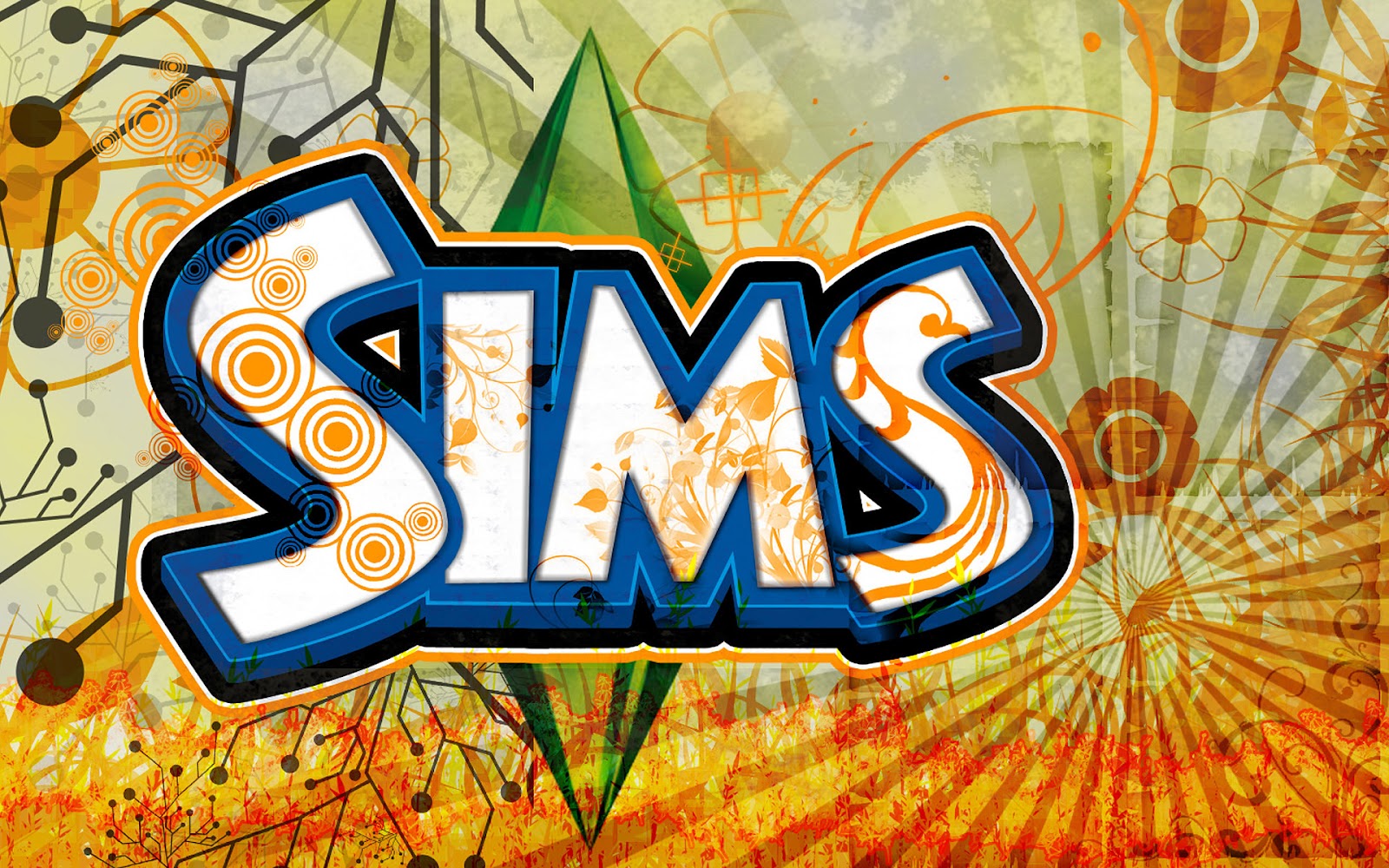 Sims fonds ecran