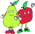 Pommes aliments et boissons