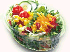 Salade aliments et boissons