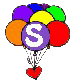 Ballon 6 alphabets