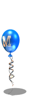 Ballon bleu