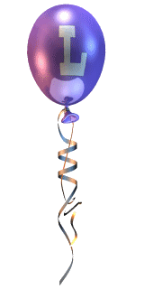 Ballon violet 2