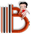Betty boop 10 alphabets