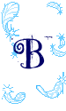 Bleu 12 alphabets