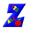 Bleu 7 alphabets