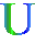 Bleu vert 2 alphabets
