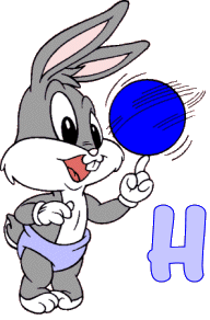 Bugs bunny bebe alphabets
