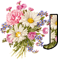 Floral alphabets