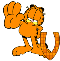 Garfield 3 alphabets