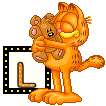 Garfield 4 alphabets