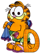 Garfield 5 alphabets