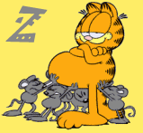 Garfield 8 alphabets