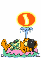 Garfield eau alphabets