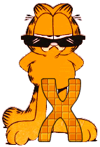 Garfield frais alphabets