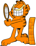 Garfield vain alphabets