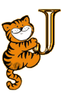 Garfield alphabets