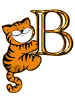 Garfield alphabets