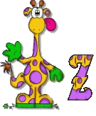 Girafe 2 alphabets
