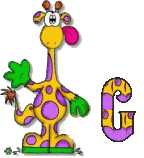 Girafe 2 alphabets