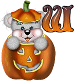 Halloween 23 alphabets