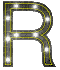 Lumieres disco alphabets