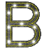 Lumieres disco alphabets