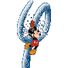 Mickey mouse 2 alphabets