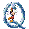 Mickey mouse 2 alphabets