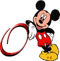 Mickey mouse 3 alphabets