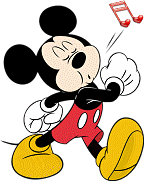 Mickey mouse 4 alphabets