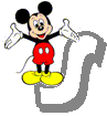 Mickey mouse alphabets