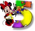 Minnie mouse alphabets