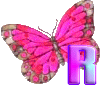 Papillons rose