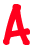 Rouge 7 alphabets