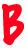 Rouge 7 alphabets