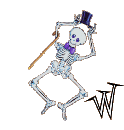 Skeleton dance alphabets