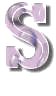Verre violet alphabets