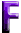 Violet vert alphabets