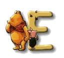 Winnie the pooh 6 alphabets