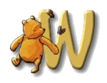 Winnie the pooh 6 alphabets