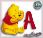 Winnie the pooh 8 alphabets