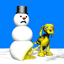 Bonhommes de neige avatars
