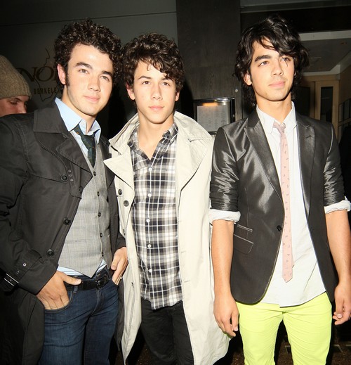 Jonas brothers celebrites