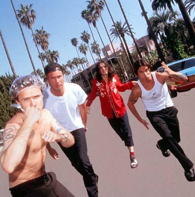 Red hot chili peppers celebrites