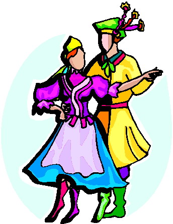 Danses folkloriques clipart