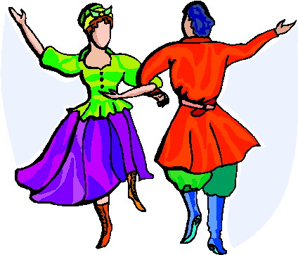 Danses folkloriques clipart
