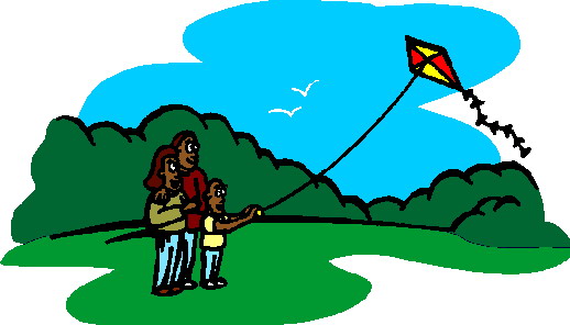 Kiting clipart