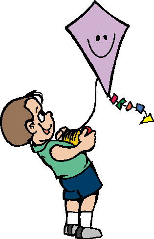 Kiting clipart
